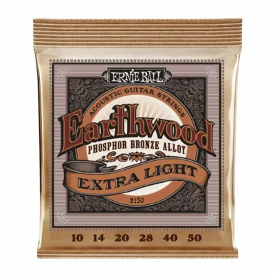 سیم-گیتار-Ernie-Ball-مدل-EarthWood-Extra-Light-10-50