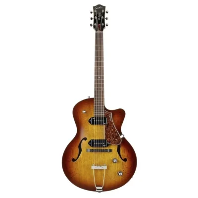 گیتار هالوبادی Godin 5th Avenue CW Kingpin II P90 Cognac Burst